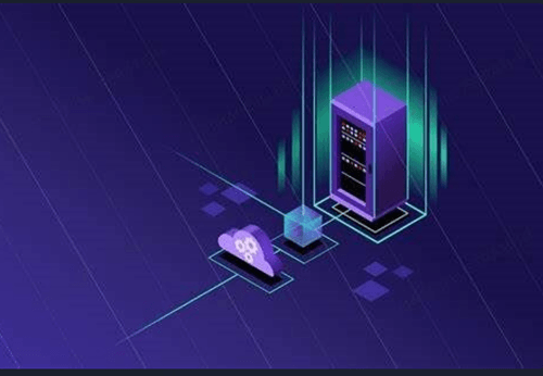 Cloud server and data processing illustration