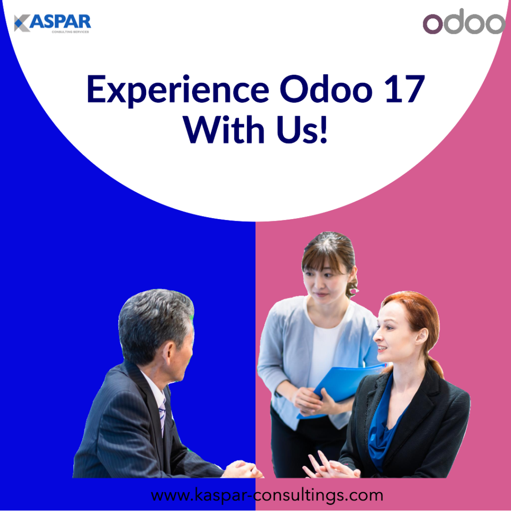 Explore the capabilities of Odoo 17 with our in-depth guide. Experience a Odoo 17 FREE Demo and leverage Kaspar Consulting's expert insights for seamless integration.