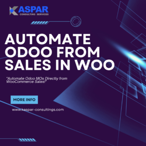 Automate Odoo moo Manufacturing Orders with WooCommerce Sales Integration.
