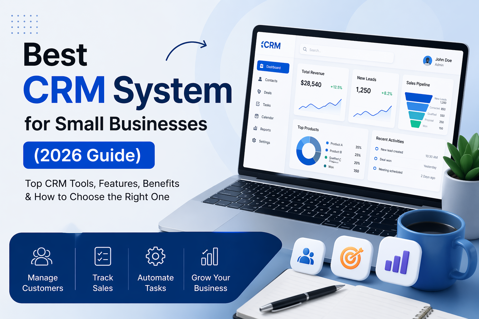 Best CRM System for Small Businesses (2026 Guide)