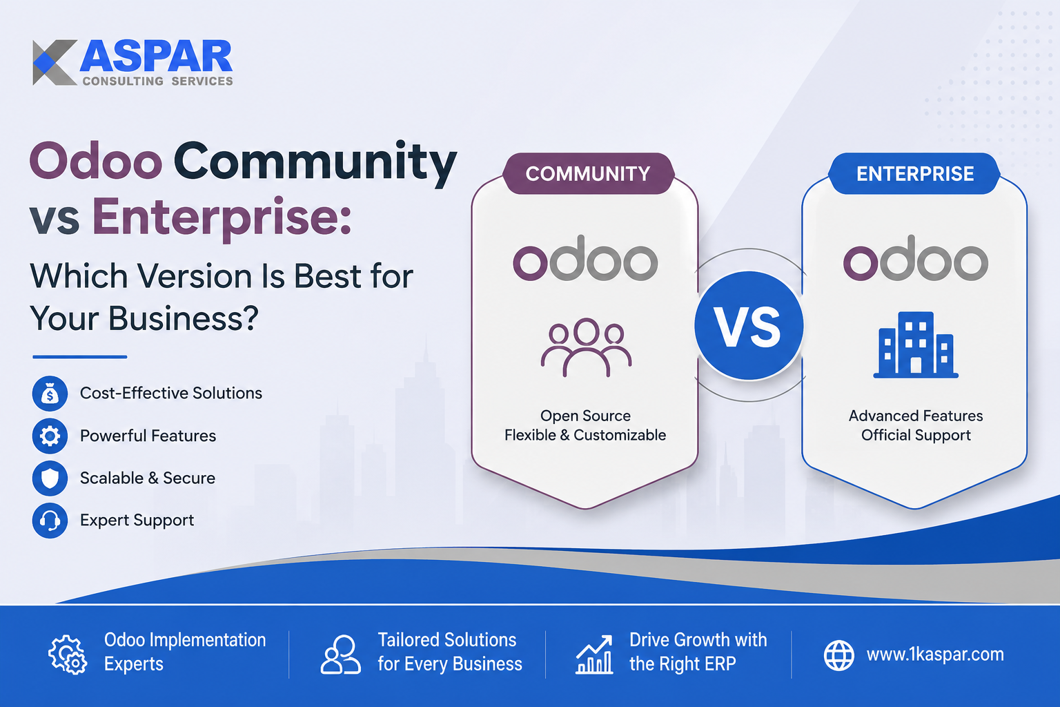 Odoo Community vs Enterprise