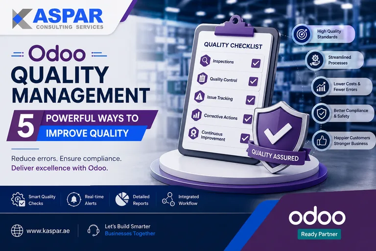 Odoo Quality Management